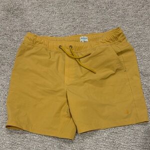 Sendero Men's mustard Hybrid Shorts